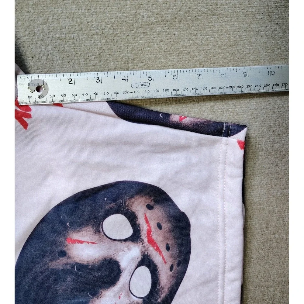 Friday The 13th All Over Print Jason Voorhees Shorts Size XL NWT Horror